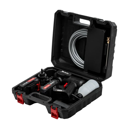 Моечная машина высокого давления аккумуляторная А-21-02, 40 бар, 4 л/мин, Li-ion 21 В, 2 акк.// MTX купить в Тобольске