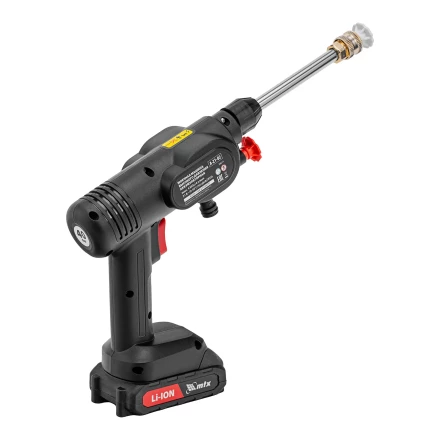 Моечная машина высокого давления аккумуляторная А-21-02, 40 бар, 4 л/мин, Li-ion 21 В, 2 акк.// MTX купить в Тобольске