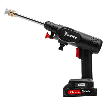 Моечная машина высокого давления аккумуляторная А-21-02, 40 бар, 4 л/мин, Li-ion 21 В, 2 акк.// MTX купить в Тобольске