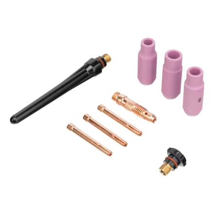 Горелка сварочная TIG WP26, разъем 2 пина, 3 метра Denzel 93644 купить в Тобольске