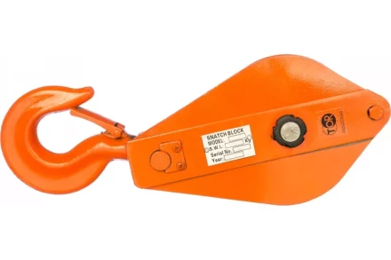 Блок монтажный однорольный с  крюком TOR HQG(L) K1-0,5 т с откидной щекой (S) 1048597 купить в Тобольске