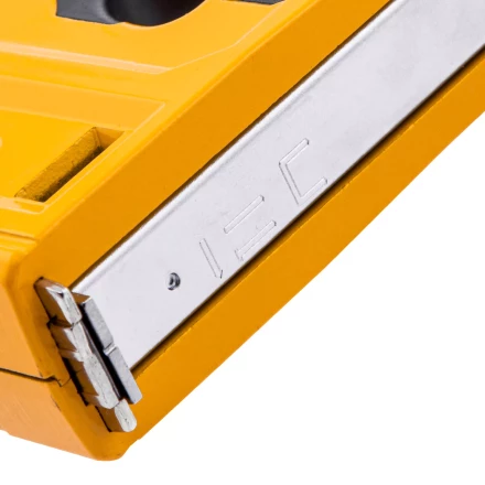 Степлер мебельный Denzel 40215, тип 53 и 13, 6-14мм, тип 140, 10-14мм, тип 300, 15мм, тип 500, 15мм купить в Тобольске