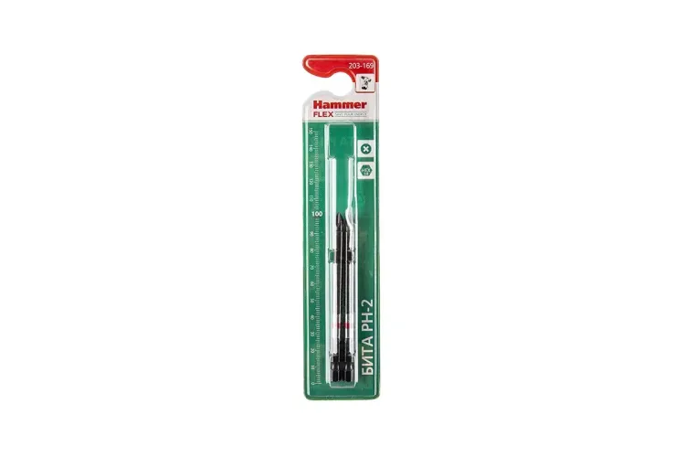 Бита HAMMER PH2 100мм (2шт) купить в Тобольске