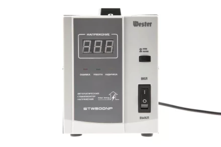 Стабилизатор напряжения WESTER STW500NP купить в Тобольске