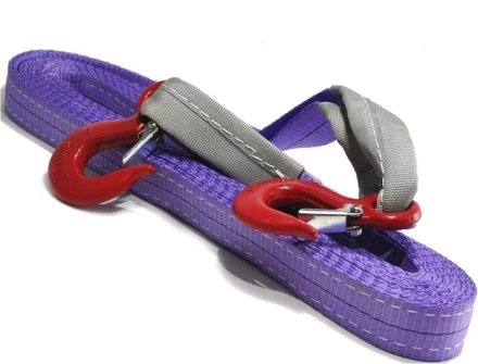 Буксир текстильный ленточный TOR БТЛ 4,5 т 4,0 м (крюк-крюк) 1011020 купить в Тобольске