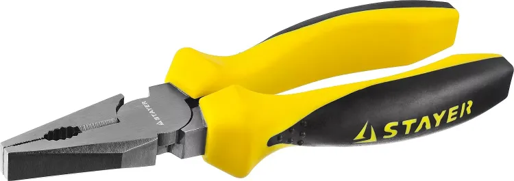 Плоскогубцы комбинированные STAYER "PROTech", эксцентриковое расположение шарнира, 160мм 22027-1-16_z02 купить в Тобольске