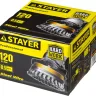 STAYER "PROFESSIONAL". Щетка чашечная усиленная для УШМ, жгутированная стальная проволока 0,5мм, 120ммхМ14 35137-120 купить в Тобольске