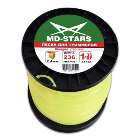 Леска для триммера SQUARE (квадрат) катушка 2,65ММХ193М купить в Тобольске