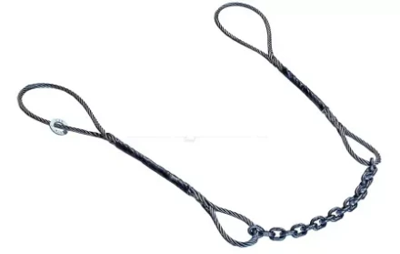 Строп комбинированный 2 т L=5.5 м L цепи=1.2 м заплет купить в Тобольске