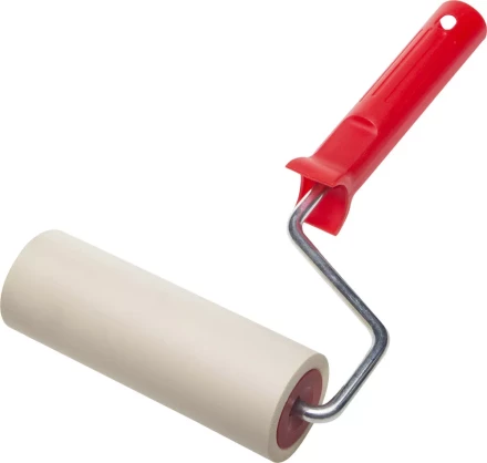 Валик прижимной ЗУБР &quot;ЭКСПЕРТ&quot; в сборе, резиновый, бюгель 8мм, 48x140мм 03922-14 купить в Тобольске