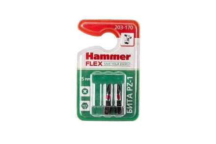 Бита HAMMER PZ1 25мм (2шт) купить в Тобольске