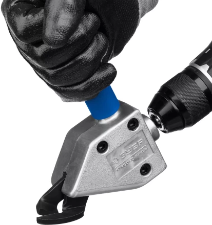 ЗУБР Турбо-Ножницы, насадка-ножницы для реза листового и гофрированного металла (23292) купить в Тобольске