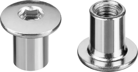 ЗУБР M6 x 12 мм, шест. 4 мм, цинк, 5 кг, гайка Эриксона с полукруглой головкой, Профессионал (303760-4) купить в Тобольске