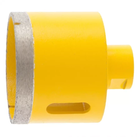 Сверло алмазное по керамограниту 70мм мокрое резание М14 DENZEL 72694 купить в Тобольске