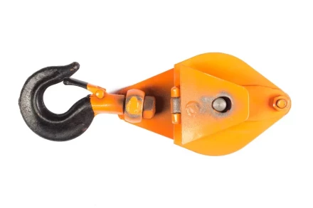Блок монтажный однорольный с  крюком TOR HQG(L) K1-1,0 т с откидной щекой (G) 11511 купить в Тобольске