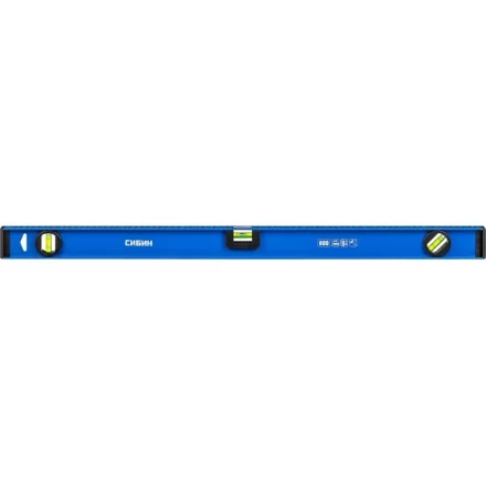 Уровень СИБИН двутавровый, 3 ампулы, измерительная линейка, 80см 34607-080 купить в Тобольске