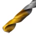 Сверло спиральное по металлу Denzel, 10 x 133 мм, Р6М5, Golden Tip, 718242 купить в Тобольске