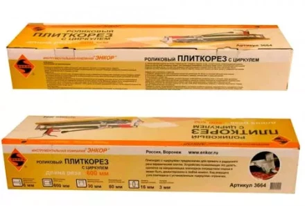 Плиткорез 600мм циркуль Энкор 3664 купить в Тобольске