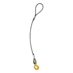 Строп канатный одноветвевой 1СК 10 т L=1.5 м с кч din 11.0 т опрессовка