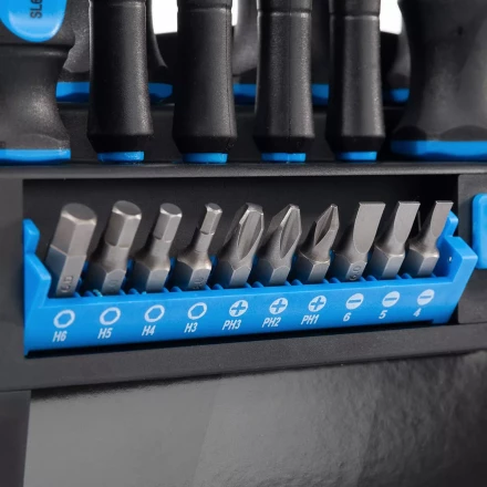 Набор отверток с битами КВТ НО-37, 37 предметов (103023) купить в Тобольске