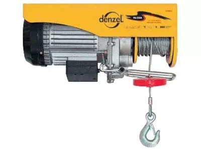 Тельфер электрический 1 т 1600 Вт  DENZEL 520155 купить в Тобольске