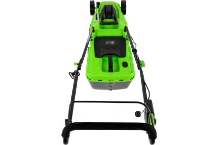 Газонокосилка электрическая L1500, 1500 Вт, ширина 33 см, 5 уровней, пластиковый травосборник 35 л Сибртех 96677 купить в Тобольске