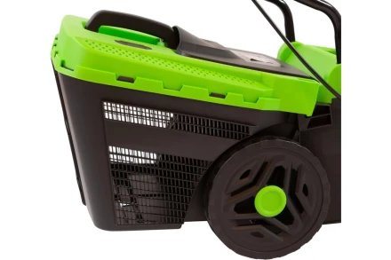 Газонокосилка электрическая L1500, 1500 Вт, ширина 33 см, 5 уровней, пластиковый травосборник 35 л Сибртех 96677 купить в Тобольске