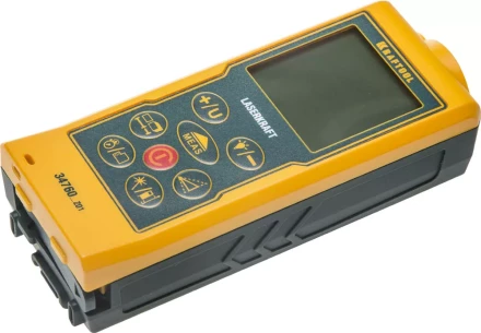Дальномер лазерный LASER-KRAFT, дальность 5см - 70м, точность 1,5мм, KRAFTOOL 34760 34760_z01 купить в Тобольске
