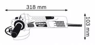 Углошлифовальная машина BOSCH GWS 7-115 Е (0.601.388.201) купить в Тобольске