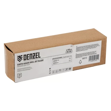 Нож шнека для грунта ER-100, диаметр 100 мм, комплект 2 шт Denzel 56015 купить в Тобольске