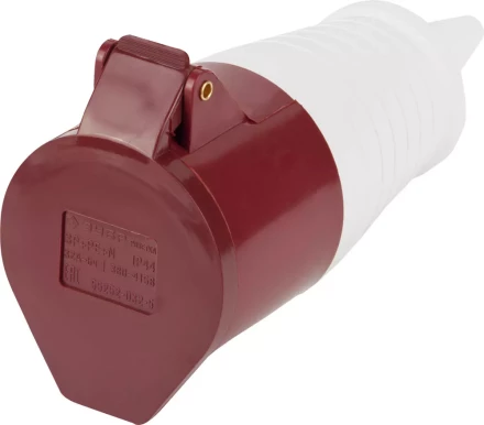 Розетка ЗУБР &quot;МАСТЕР&quot; переносная, 32A, 400B, 6ч 55252-032-5 купить в Тобольске