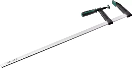 Струбцина, KRAFTOOL 32011-120-800, тип &quot;F&quot;, DIN 5117, двухкомпонентная ручка, 120х800мм 32011-120-800 купить в Тобольске