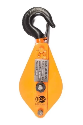 Блок монтажный однорольный с  крюком TOR HQG(L) K1-1,0 т с откидной щекой (K) 1048147 купить в Тобольске