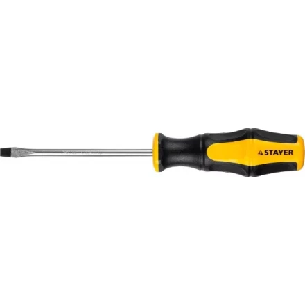 Отвертка STAYER &quot;MASTER&quot; &quot;HERCULES&quot;, Сr-V, противоскользящая рукоятка, SL5,0x100мм 25051-05-10_z02 купить в Тобольске