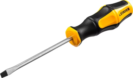 Отвертка STAYER &quot;MASTER&quot; &quot;HERCULES&quot;, Сr-V, противоскользящая рукоятка, SL5,0x100мм 25051-05-10_z02 купить в Тобольске