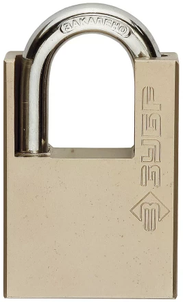 Замок навесной ЗУБР &quot;серия 223&quot; с защитой дужки, 40мм 4-37223-40 купить в Тобольске