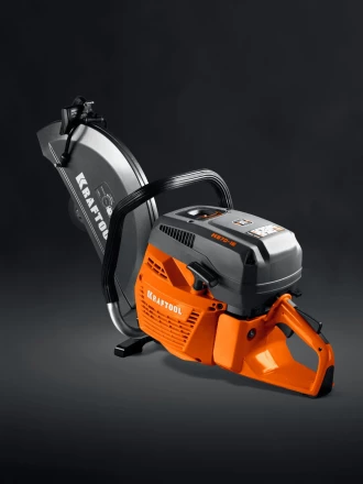 KRAFTOOL 4800 Вт, 400 мм, без диска, бензорез по бетону (бетонорез) (K970-16) купить в Тобольске