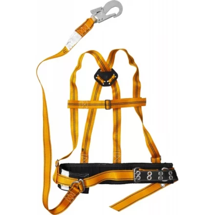 Лямочный пояс СИБИН тип ППВА, материал стропа - лента, с наплечными лямками 11565 купить в Тобольске