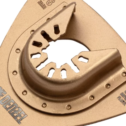 Насадка для МФИ шлифовальная дельтавидная Denzel 782323, HM, по плитке и дереву, 78 мм купить в Тобольске