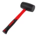 Киянка резиновая, 910 г, черная резина, фибергласовая рукоятка// Matrix 11194 купить в Тобольске