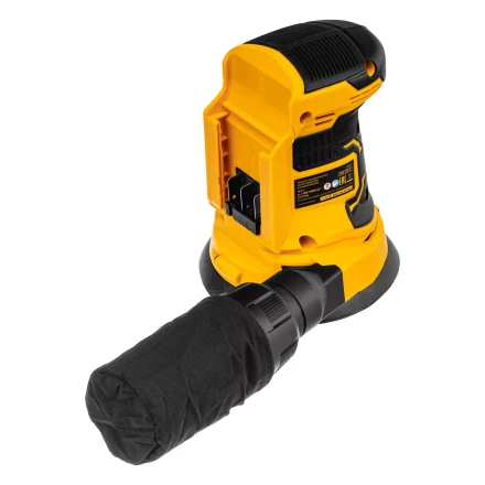 Машина шлифовальная эксцентриковая аккумуляторная COS-125-0, 18В Li-Ion Denzel 28471 купить в Тобольске