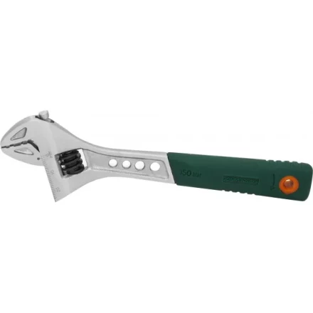 Ключ разводной 150  0-19 мм пластиковая ручка  W27 АТ6 Jonnesway 48045 купить в Тобольске