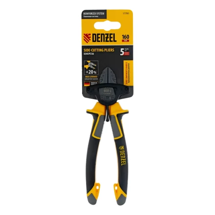 Бокорезы 160 мм Denzel 17781, трехкомпонентные рукоятки купить в Тобольске