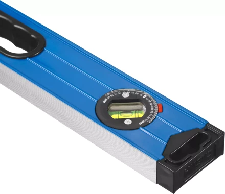 Уровень СИБИН коробчатый усиленный, утолщенный профиль, 2 фрезерованные поверхности, 3 противоударных ампулы (1 поворотная на 360 град), с ручками, 1 34609-100 купить в Тобольске