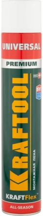 Пена &quot;PREMIUM&quot; монтажная, адаптерная, всесезонная, 750мл, KRAFTOOL 41173_z01 купить в Тобольске