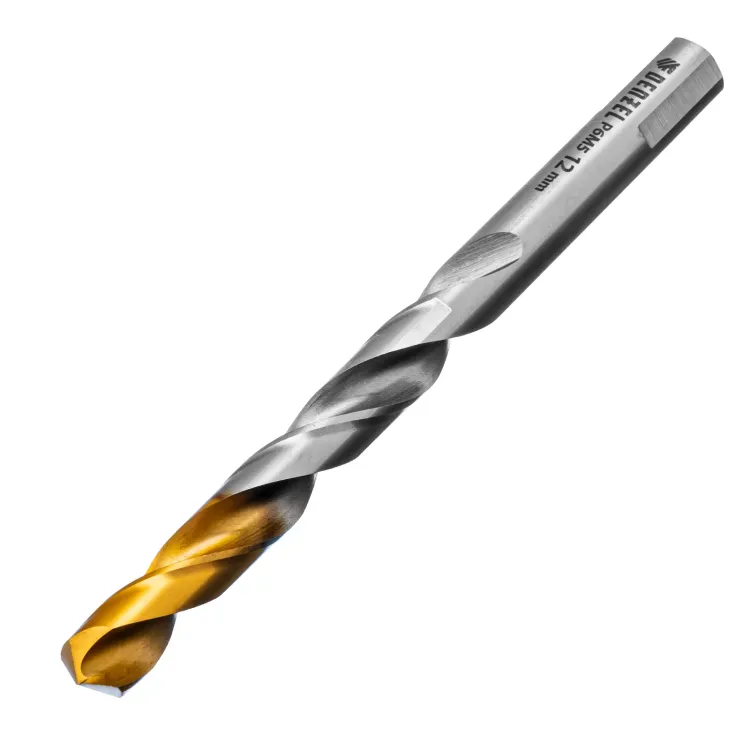 Сверло спиральное по металлу Denzel,  12 x 151 мм, Р6М5, Golden Tip 718244 купить в Тобольске