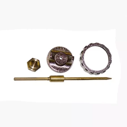 Ремкомплект для краскораспылителя 4 предмета: сопло 1,8 мм + игла + форсунка + зажим сопла  MATRIX 57384 купить в Тобольске