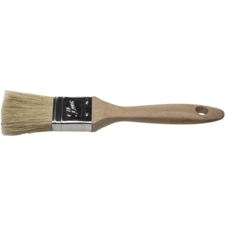 Кисть плоская STAYER &quot;UNIVERSAL-LUX&quot;, светлая натуральная щетина, деревянная ручка, 38мм 01053-038 купить в Тобольске
