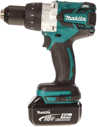 Дрель-шуруповерт аккумуляторная Makita DHP481RTE купить в Тобольске