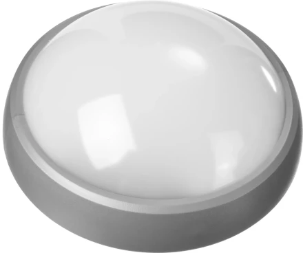 Светильник STAYER &quot;PROFI&quot; PROLight светодиодный, влагозащищенный IP65, встроен сенсор, пластик корп, влагозащищ, круг, металлик, 4000К, 12(100Вт) 57364-100-S купить в Тобольске